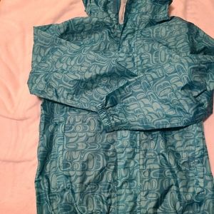 Womens native apparel rain jacket s\m